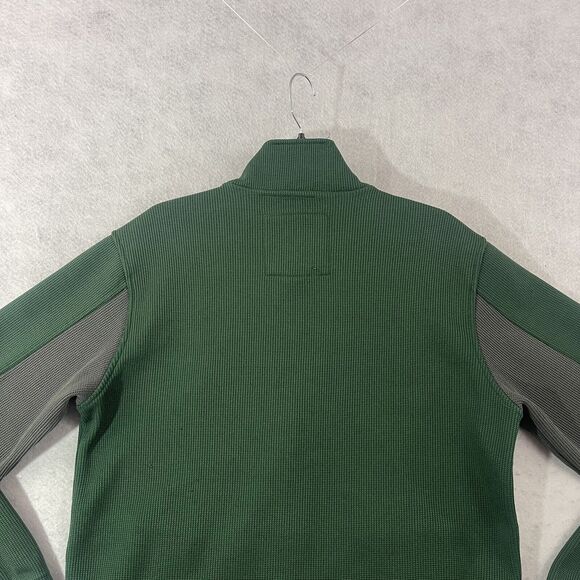 NFL Green Bay Packers Jacket Mens Size Medium Green Full Zip Fleece Logo Pockets - Picture 11 of 14